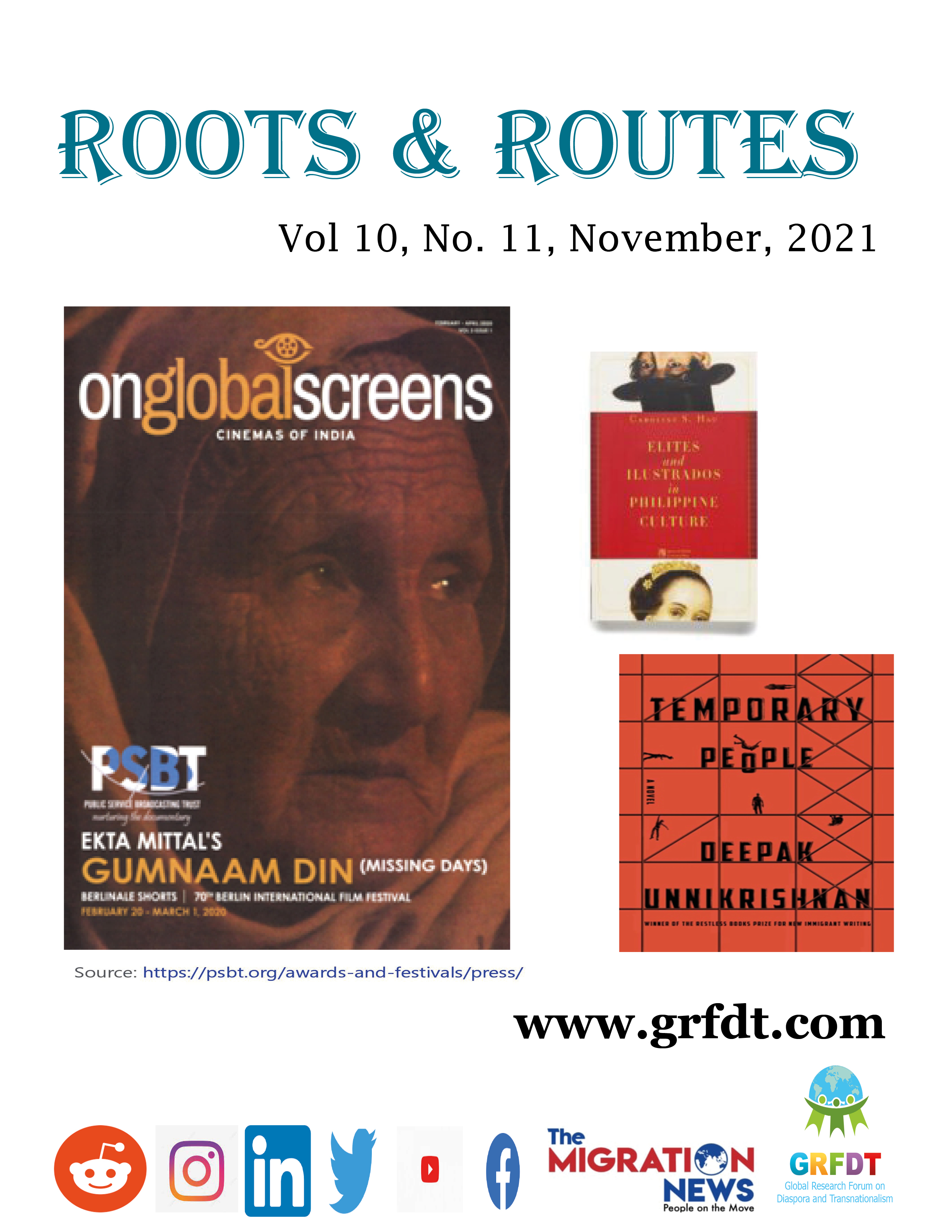 Roots and Routes, November, 2021